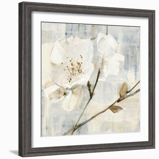 Elegance I Greige-Albena Hristova-Framed Art Print