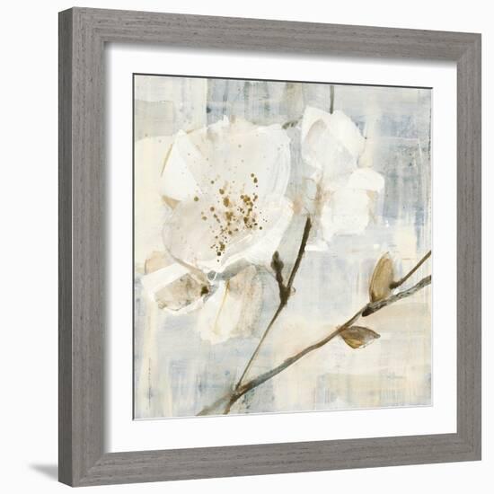 Elegance I Greige-Albena Hristova-Framed Art Print