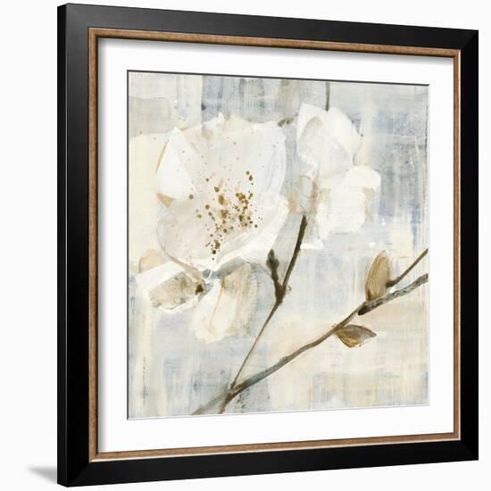 Elegance I Greige-Albena Hristova-Framed Art Print