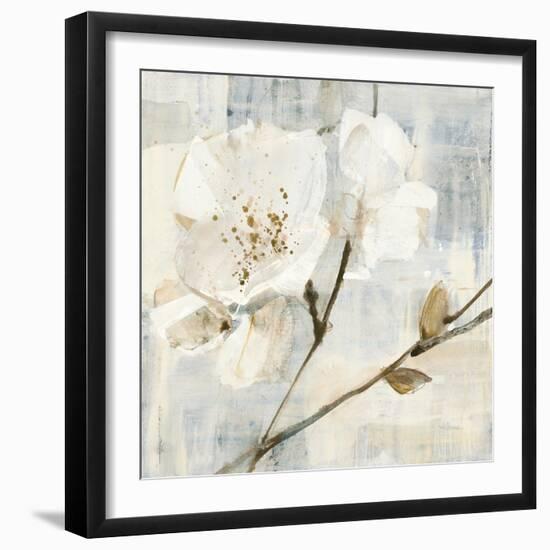 Elegance I Greige-Albena Hristova-Framed Art Print