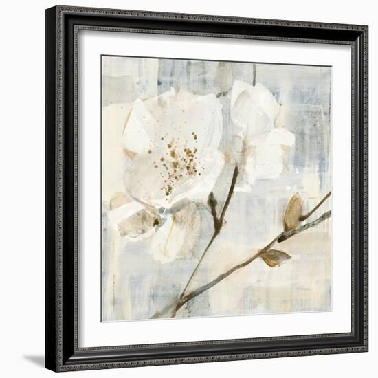 Elegance I Greige-Albena Hristova-Framed Art Print