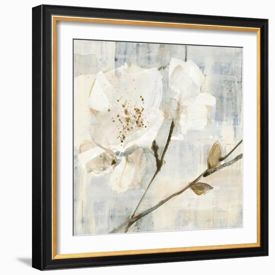 Elegance I Greige-Albena Hristova-Framed Art Print