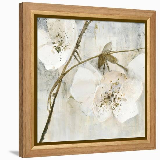 Elegance II Greige-Albena Hristova-Framed Stretched Canvas