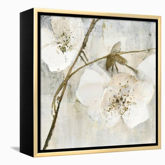 Elegance II Greige-Albena Hristova-Framed Stretched Canvas