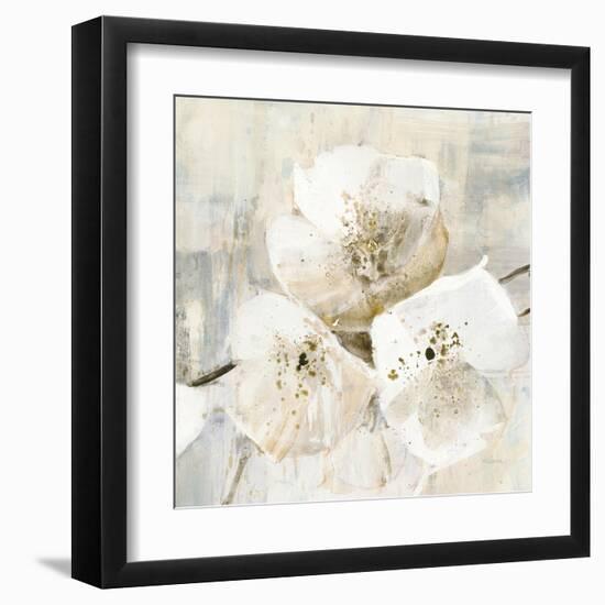 Elegance III Greige-Albena Hristova-Framed Art Print