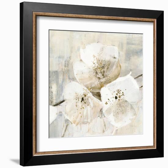 Elegance III Greige-Albena Hristova-Framed Art Print