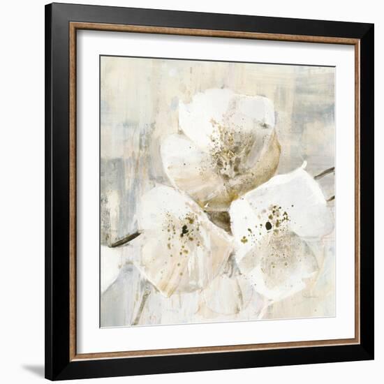 Elegance III Greige-Albena Hristova-Framed Art Print