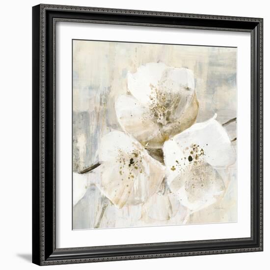 Elegance III Greige-Albena Hristova-Framed Art Print