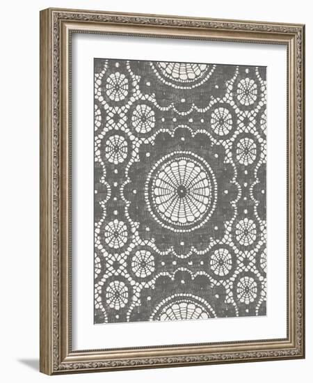 Elegance in Gray IV-N. Harbick-Framed Art Print