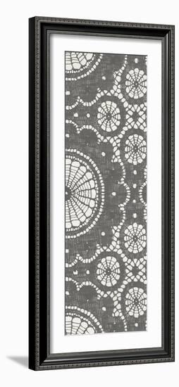 Elegance in Gray Panel II-N. Harbick-Framed Photographic Print