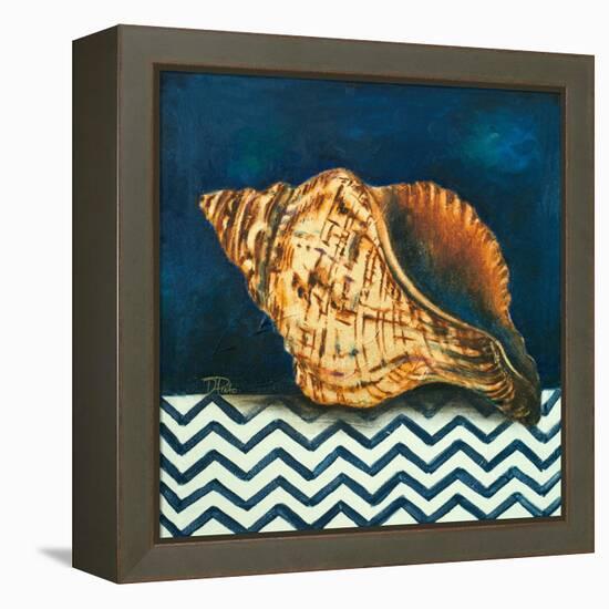 Elegance of the Sea I-Patricia Pinto-Framed Stretched Canvas