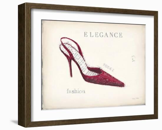 Elegance - Rouge Detail-Emily Adams-Framed Art Print