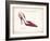 Elegance - Rouge Detail-Emily Adams-Framed Art Print