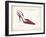 Elegance - Rouge Detail-Emily Adams-Framed Art Print