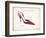 Elegance - Rouge Detail-Emily Adams-Framed Art Print