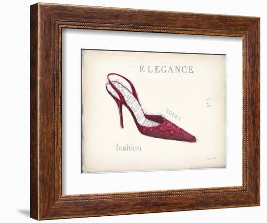 Elegance - Rouge Detail-Emily Adams-Framed Art Print