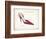 Elegance - Rouge Detail-Emily Adams-Framed Art Print