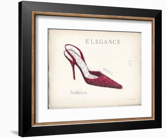 Elegance - Rouge Detail-Emily Adams-Framed Art Print