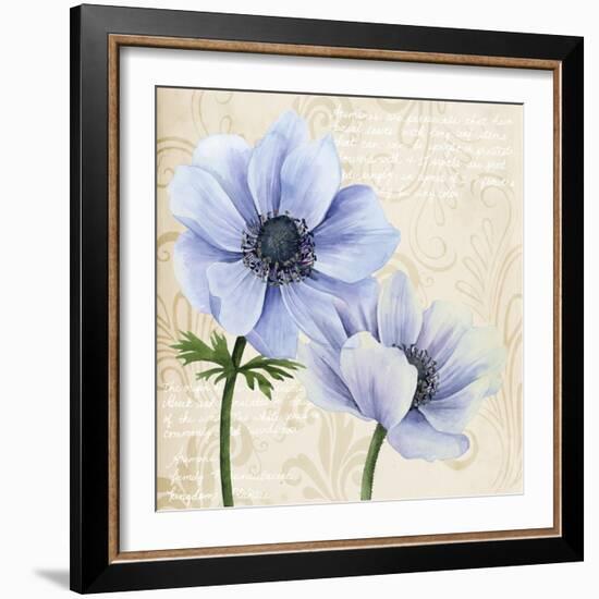 Elegant Anemone II-Grace Popp-Framed Art Print