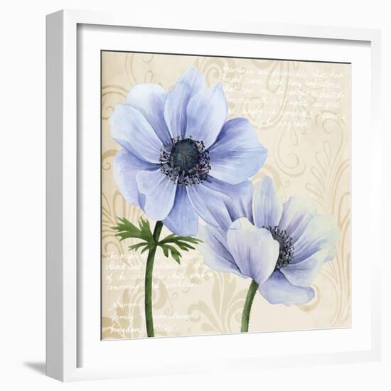 Elegant Anemone II-Grace Popp-Framed Art Print