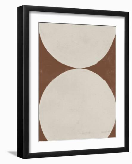 Elegant Balance II Walnut Brown-Danhui Nai-Framed Art Print
