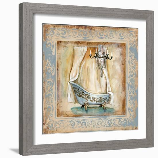 Elegant Bath II-Gregory Gorham-Framed Art Print