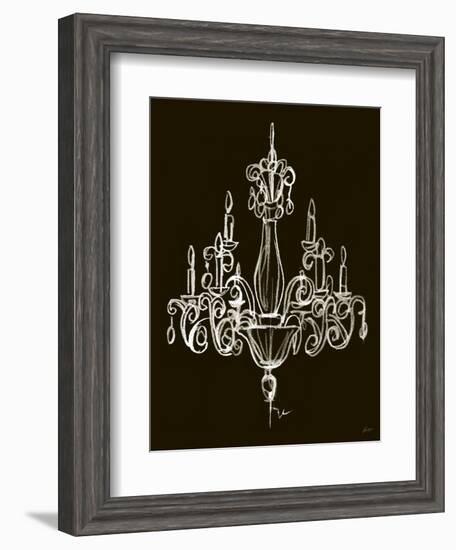 Elegant Chandelier I-Ethan Harper-Framed Art Print