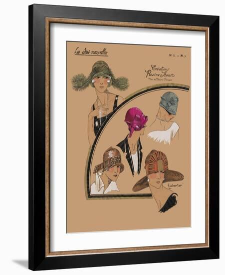 Elegant Chapeau II-Vision Studio-Framed Art Print