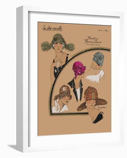 Elegant Chapeau II-Vision Studio-Framed Art Print