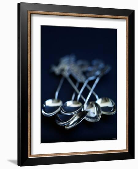 Elegant Coffee Spoons-Tanya Zouev-Framed Photographic Print