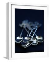 Elegant Coffee Spoons-Tanya Zouev-Framed Photographic Print