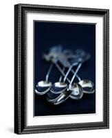 Elegant Coffee Spoons-Tanya Zouev-Framed Photographic Print
