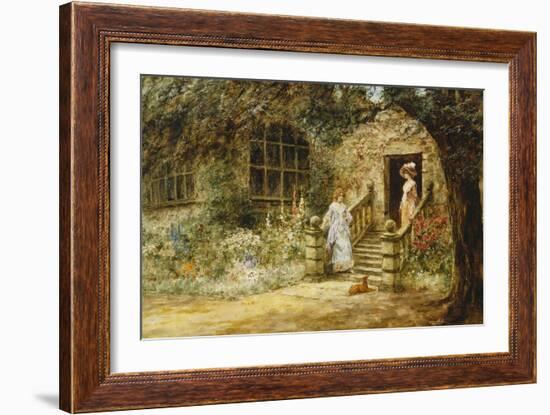 Elegant Conversation-Henry John Yeend King-Framed Giclee Print