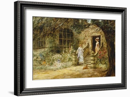 Elegant Conversation-Henry John Yeend King-Framed Giclee Print