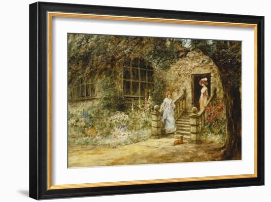 Elegant Conversation-Henry John Yeend King-Framed Giclee Print