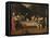 Elegant Figures Feasting in an Arbour-Eugène Boudin-Framed Premier Image Canvas