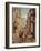 Elegant figures in an Italianate Renaissance Street-Sebastian Vrancx-Framed Giclee Print