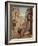 Elegant figures in an Italianate Renaissance Street-Sebastian Vrancx-Framed Giclee Print