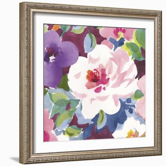 Elegant Flowers-Sandra Jacobs-Framed Giclee Print