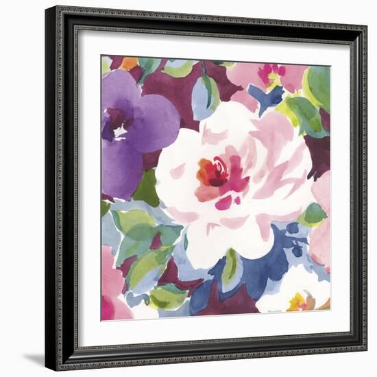 Elegant Flowers-Sandra Jacobs-Framed Giclee Print