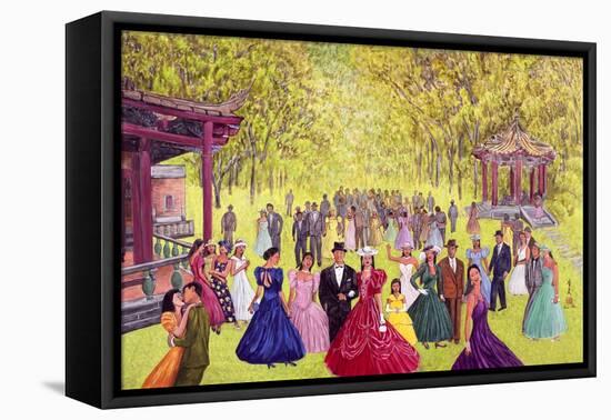 Elegant Garden Ball, 1996-Komi Chen-Framed Premier Image Canvas