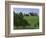 Elegant Horse Barn Atop Hill, Woodford County, Kentucky, USA-Dennis Flaherty-Framed Photographic Print