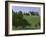 Elegant Horse Barn Atop Hill, Woodford County, Kentucky, USA-Dennis Flaherty-Framed Photographic Print