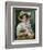 Elegant Lady with a Bouquet of Roses-Emile Vernon-Framed Giclee Print