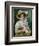 Elegant Lady with a Bouquet of Roses-Emile Vernon-Framed Giclee Print