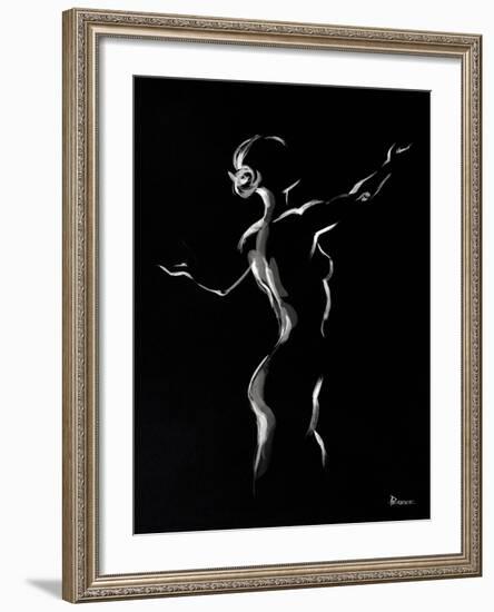 Elegant Lines I-Deborah Pearce-Framed Giclee Print