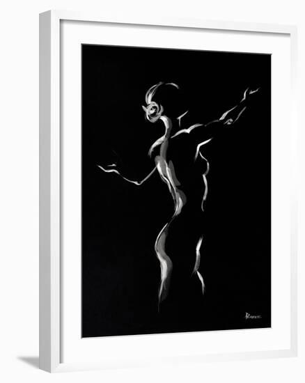 Elegant Lines I-Deborah Pearce-Framed Giclee Print