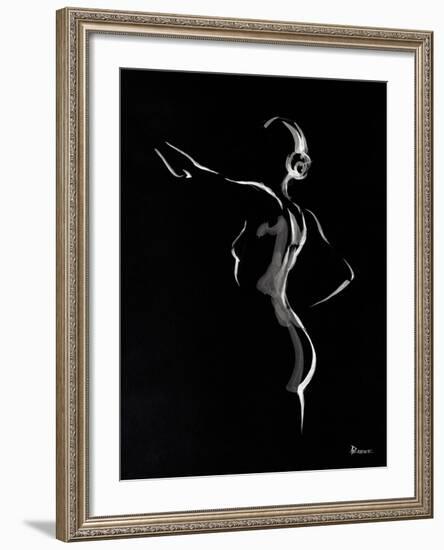 Elegant Lines II-Deborah Pearce-Framed Giclee Print