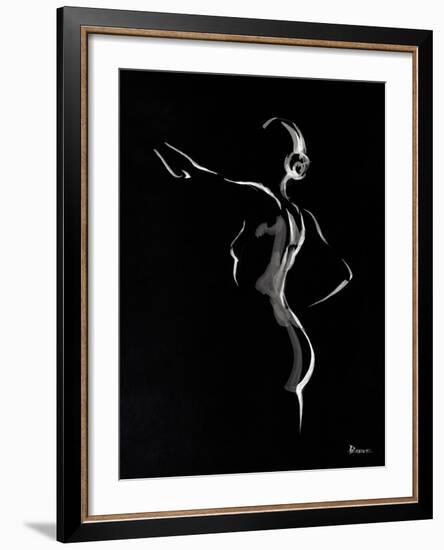 Elegant Lines II-Deborah Pearce-Framed Giclee Print