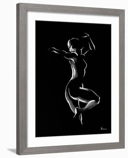 Elegant Lines III-Deborah Pearce-Framed Giclee Print